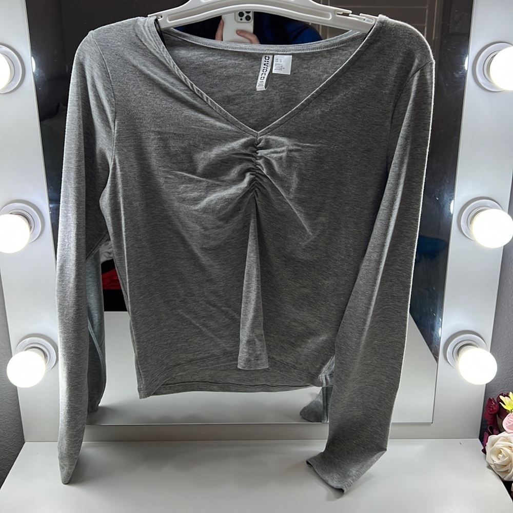 v cut shirt